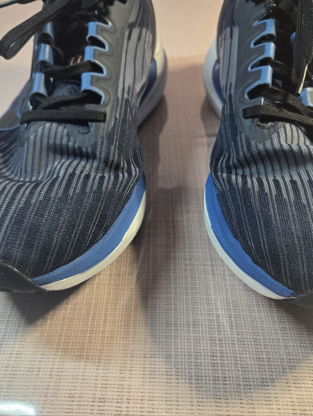 Men Nike Air Winflo 9 Running Training Shoes Obsidian/Blue DD6203-400 Size 11